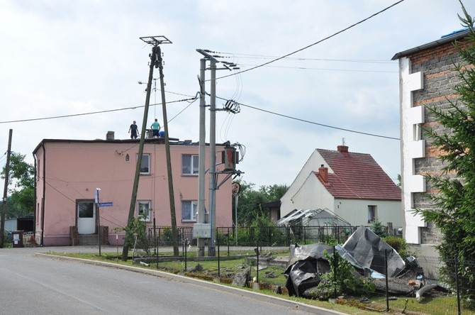 Nawałnica na Opolszczyźnie