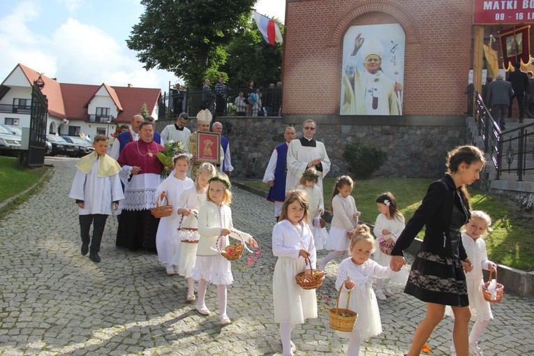 Nawiedzenie Obrazu MB Licheńskiej w Kielnie