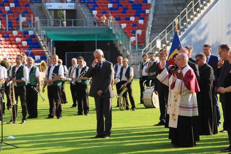 Poświęcenie stadionu Górnika Zabrze