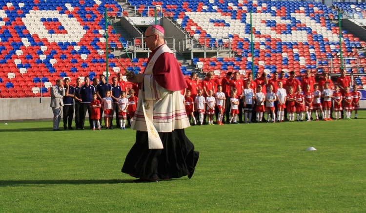 Poświęcenie stadionu Górnika Zabrze