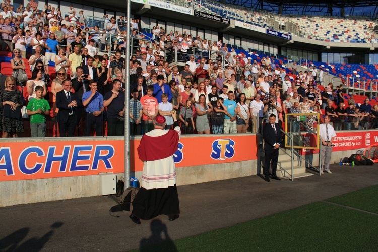 Poświęcenie stadionu Górnika Zabrze