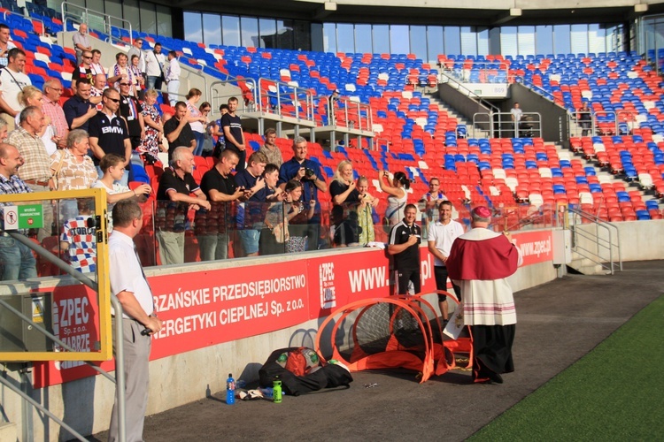 Poświęcenie stadionu Górnika Zabrze