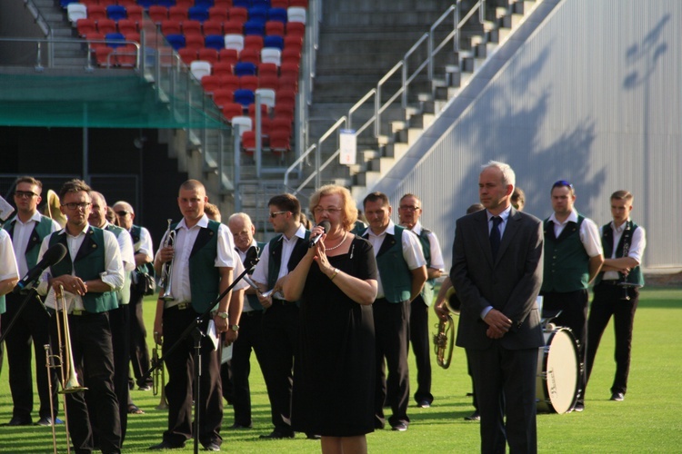 Poświęcenie stadionu Górnika Zabrze