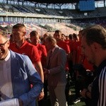 Poświęcenie stadionu Górnika Zabrze