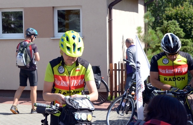 Rowerowy Wacław Team ruszył na Jasną Górę