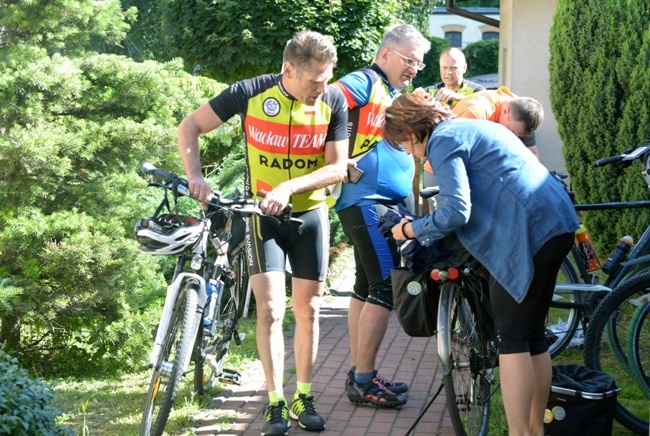 Rowerowy Wacław Team ruszył na Jasną Górę