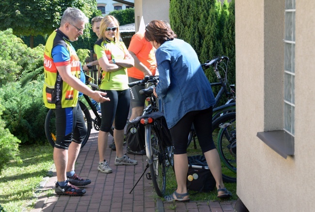 Rowerowy Wacław Team ruszył na Jasną Górę