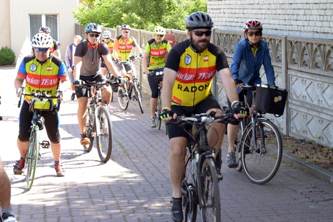 Rowerowy Wacław Team ruszył na Jasną Górę