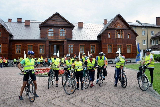 Rowerowa pielgrzymka z Radomia na Jasną Górę