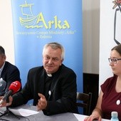 O programie mówili Agnieszka Banasik, ks. Andrzej Tuszyński i Zbigniew Banaszkiewicz