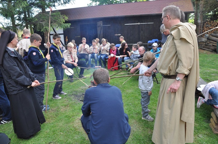 Piknik u benedyktynów w Starym Krakowie