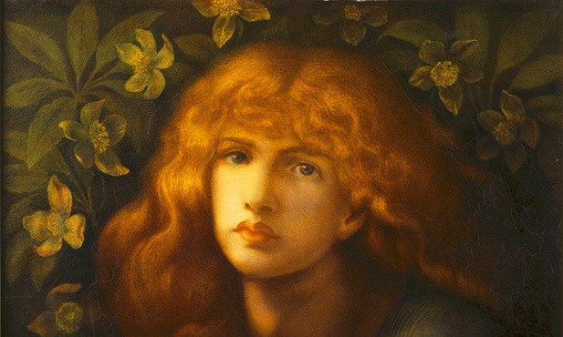 Dante Gabriel Rossetti "Maria Magdalena" olej na płótnie, 1877Muzeum Sztuki Delaware, Wilmington (USA)
