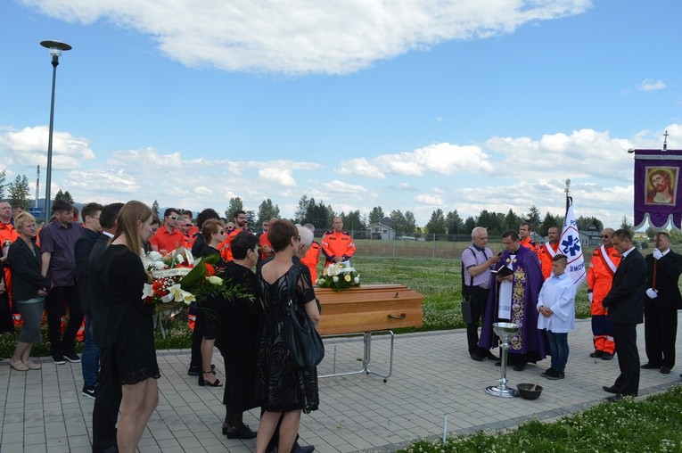 Pożegnanie pilota Roberta Augustynowicza