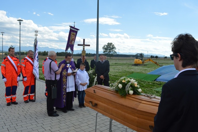 Pożegnanie pilota Roberta Augustynowicza
