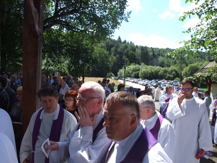 Uroczystości żałobne w Gosprzydowej