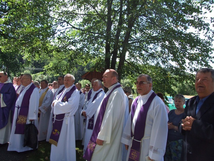 Uroczystości żałobne w Gosprzydowej