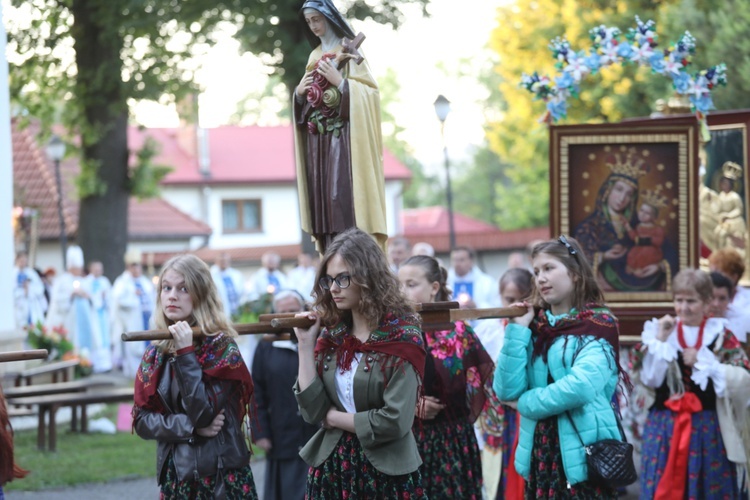 Nabożeństwo fatimskie w Rychwałdzie - 13 lipca 2017