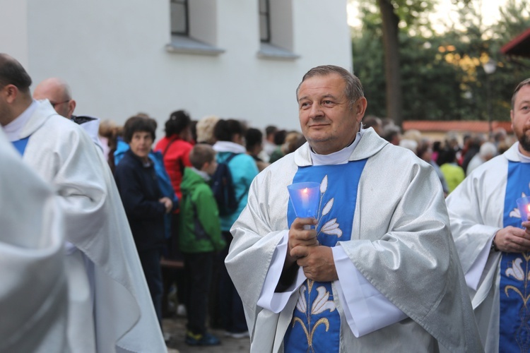 Nabożeństwo fatimskie w Rychwałdzie - 13 lipca 2017