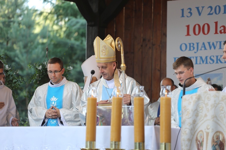 Nabożeństwo fatimskie w Rychwałdzie - 13 lipca 2017