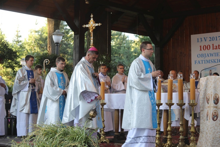 Nabożeństwo fatimskie w Rychwałdzie - 13 lipca 2017