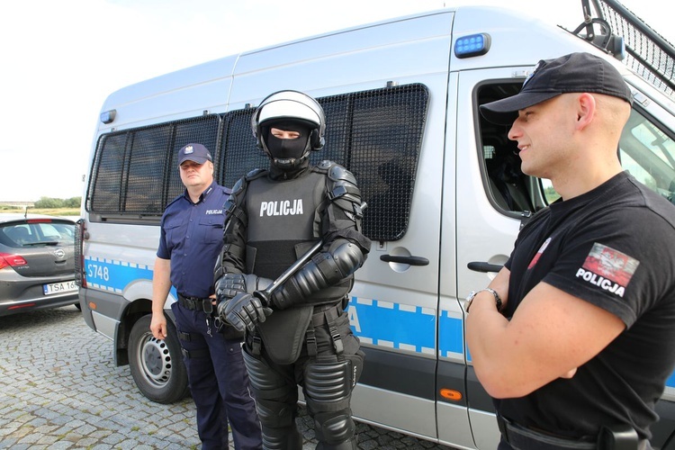 Wojewódzkie święto Policji w Sandomierzu 