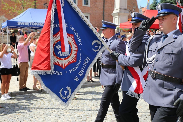 Wojewódzkie święto Policji w Sandomierzu 