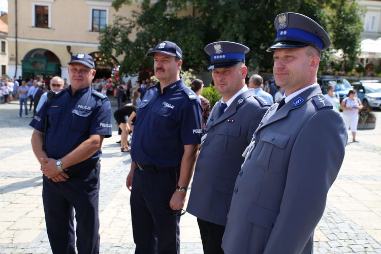 Wojewódzkie święto Policji w Sandomierzu 