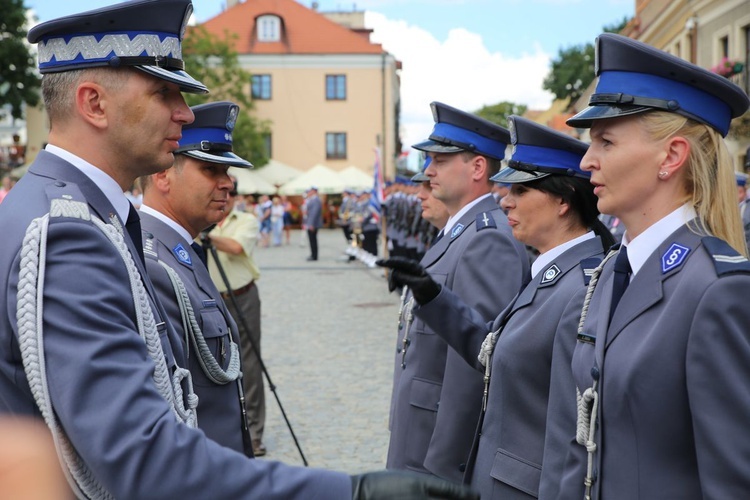 Wojewódzkie święto Policji w Sandomierzu 