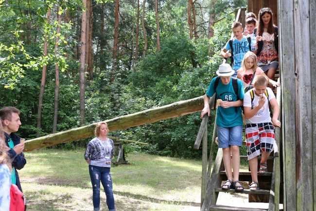 Dzieci z Rudek w radomskim skansenie