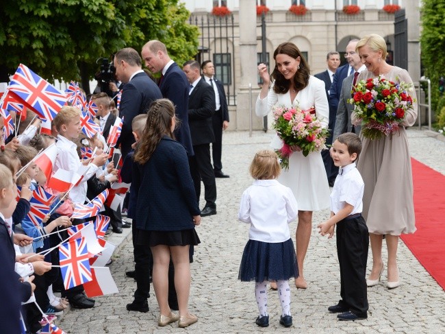 William i Kate z wizytą w Warszawie