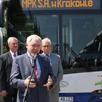 Ekologiczne autobusy - "jamniki" w Krakowie