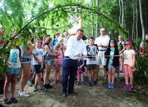 Burmistrz Ciężkowic otwiera nowy szlak edukacyjny