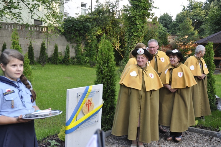 Odsłonięcie tablicy stacyjnej Camino w Skierniewicach