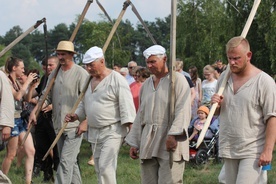 Łowickie żniwa w skansenie