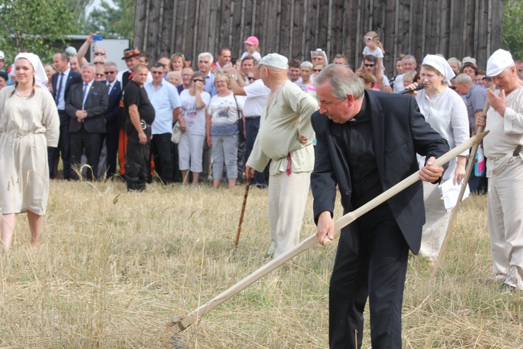 Łowickie Żniwa w skansnie w Maurzycach