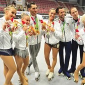 ▲	Reprezentacja Włoch zdobyła najwięcej medali.