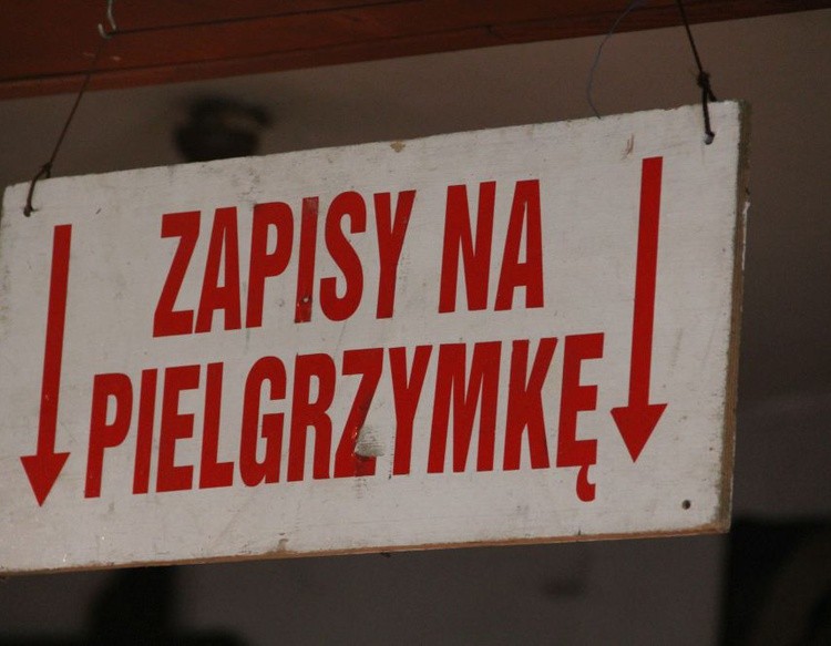 A czy ty zapisałeś się już na pielgrzymkę?