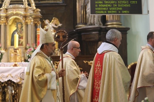 Bp Tadeusz Kusy u św. Marii Magdaleny w Cieszynie