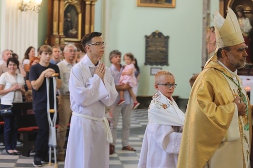 Bp Tadeusz Kusy u św. Marii Magdaleny w Cieszynie