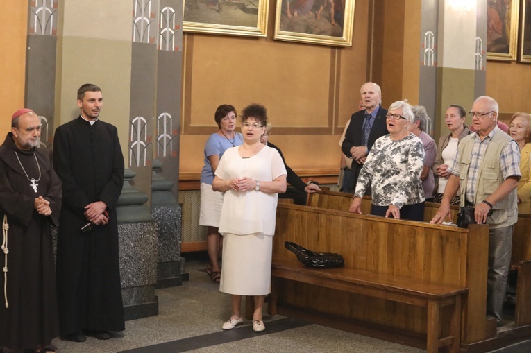 Bp Tadeusz Kusy w katedrze św. Mikołaja w Bielsku-Białej