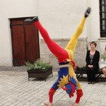 Happening przed 18. Festiwalem Tańców Dworskich "Cracovia Danza"