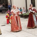 Happening przed 18. Festiwalem Tańców Dworskich "Cracovia Danza"