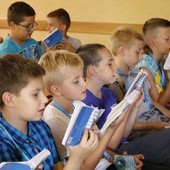 Szkoła śpiewu podczas rekolekcji
