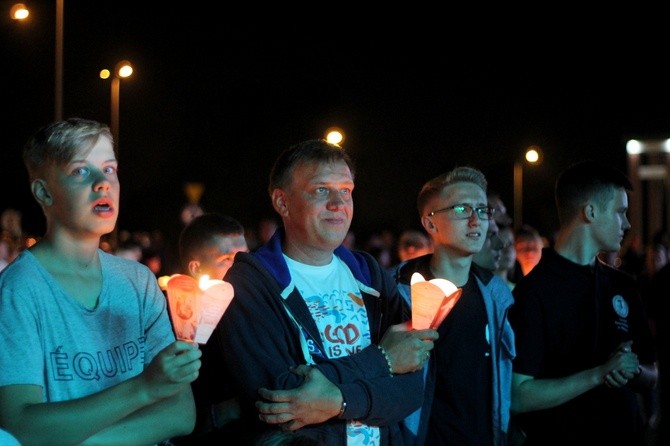 I rocznica ŚDM na Campus Misericordiae w Brzegach