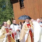 Poświęcenie ołtarzy i groty w Rozdzielu