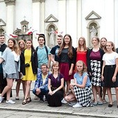 Uczestnicy rekolekcji oazowych, które  od 15 do 31 lipca trwały w Krakowie