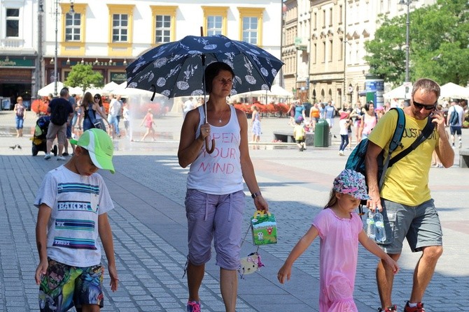 Kraków walczy z upałami