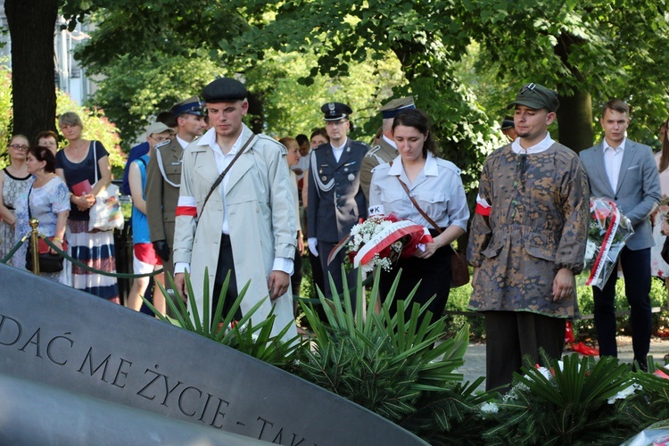 Obchody 73. rocznicy wybuchu powstania warszawskiego