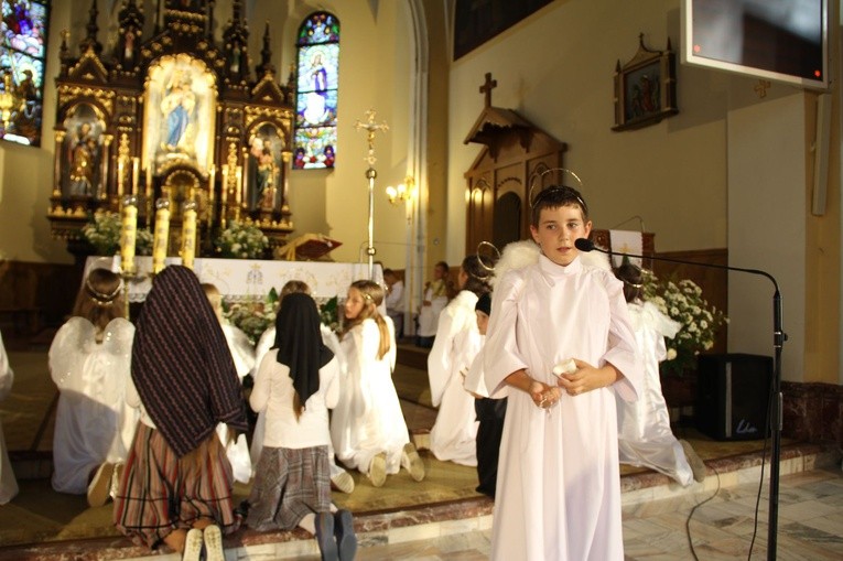 Porcjunkula z aniołami w Bielczy