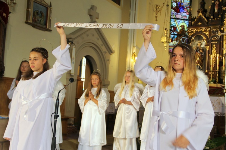 Porcjunkula z aniołami w Bielczy